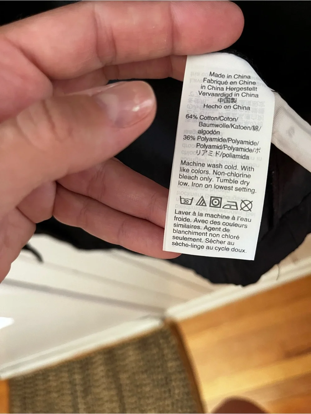 J. Crew Black Hooded Utility Anorak Jacket